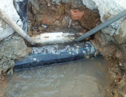 乐东测漏水之水管漏水